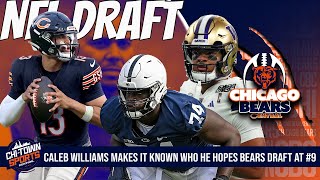 Caleb Williams Makes It Known Who He'd Like To See Bears Draft At #9