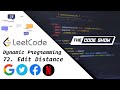 Leetcode 72. Edit Distance (Dynamic Programming) - javascript