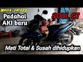 mio Soul GT aki baru tetap mogok #ini Solusinya @muliajaya25