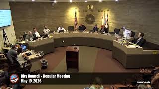 May 19, 2026 - City Council - Regular Meeting