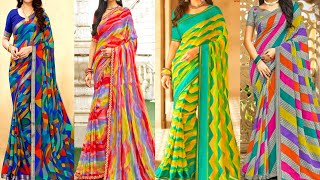 💢🍀Laxmipati Printed Multicolor Saree for 2025 | Laxmipati Multicolor Party Wear Printed Saree