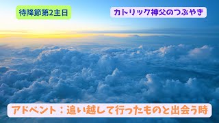 カトリック神父のつぶやき 「アドベント：追い越して行ったものと出会う時」C年 待降節第2主日 2024年12 月8日