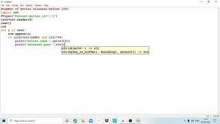 PYTHON project!! Query using csv files (part-2)