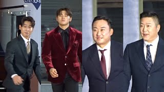 2024  골든글러브 레드카펫 (김도영, 박찬호, 김태군, 최형우)