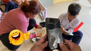 Restoring Abandoned Destroyed Phone || Restore  Realme Phone For my Son