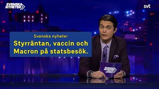 Räntebesked, vaccin åker tunnelbana och Macrons statsbesök får Ulf Kristersson att tappa fattningen