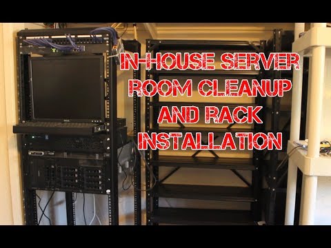 Server Room Rebuild - Cleaning out and building our own in-house server room Server Room Rebuild - Cleaning out and building our own in-house server room