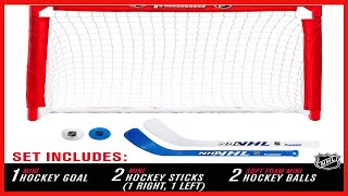 Franklin Sports NHL Kids Mini Hockey Set