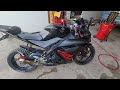 yamaha yzf r125 swap kawasaki ninja 250 walkaround for sale