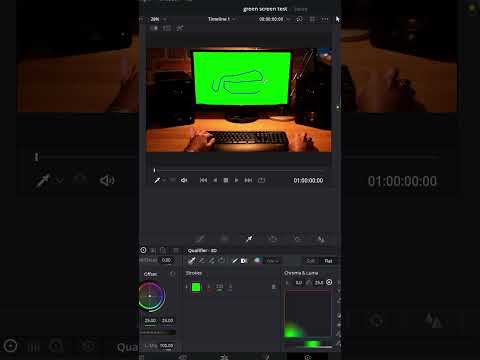 How to Remove Colors on DaVinci Resolve (Green Screen Removal)