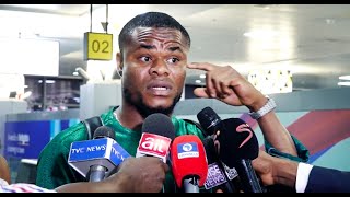 Iwobi: Watch Super Eagles Arrival, How Troost-Ekong, Others Condemned Cyberbully Of Their Teammate