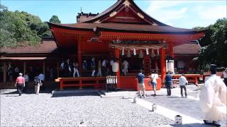 富士山本宮浅間大社の富士山開山祭