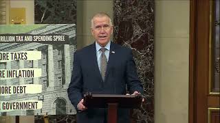 Sen. Tillis Slams Democrats' $1.75 Trillion Tax and Spending Spree on the Senate Floor