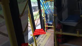 HOROR BUSWAY !!! ngeri sendirian dibusway #horor #youtubeshorts #viralvideo