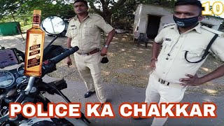 Gujrat border pr DARU 🥃 ki checking | Daman to Mumbai via Coastal highway | Police OP 🔥 | KM EP#10