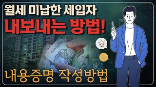 임대차 계약을 해지하기 위한 내용증명 작성방법