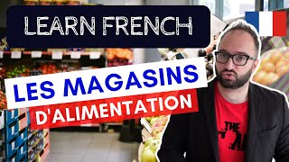 Learn french - les magasins