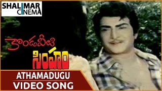 Kondaveeti Simham || Athamadugu Video Song || NTR, Sridevi || Shalimarcinema