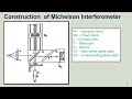 sjctnc ph505 optics and spectroscopy unit iii michelson interferometer and its applications