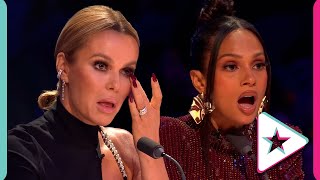 Amanda Holden Brought To Tears By Midwife That Saved Her Life on BGT: The Ultimate Magician