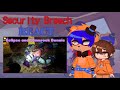 Security Breach React to Eclipse and Glamrock Bonnie || FNaF React to Ruin DLC || Gacha Club