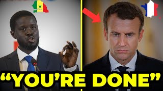 France Left SHOCKED By Viral Speech Of Senegal's New 44 Year Old President.