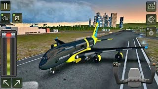 Flight Sim 2018 #84 - Airplane Simulator - Black Angel Charter Airplane Unlocked - Android Gameplay
