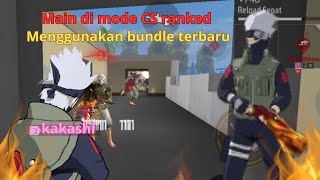 main squad random di mode CS ranked menggunakan bundle Kakashi 😱😱#freefiremax