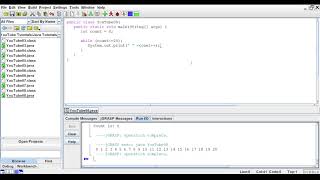 Java 008 - While Loops and Incrementing