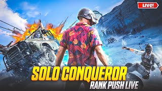 Platinum To Conqueror Rank Pushing Live 🥷🏻