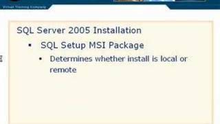 SQL Server 2005 Part 2.5