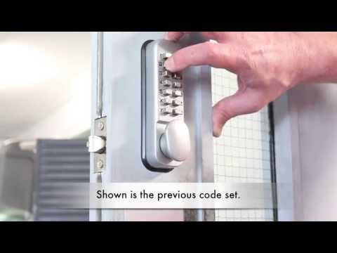 Changing the Code on a Digi-pad Lock Changing the Code on a Digi-pad Lock