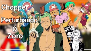 Mugiwaras React to Chopper perturbando o Zoro😜 One Piece VR❤️|GC