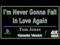 Tom Jones - I'm Never Gonna Fall In Love Again (karaoke version)