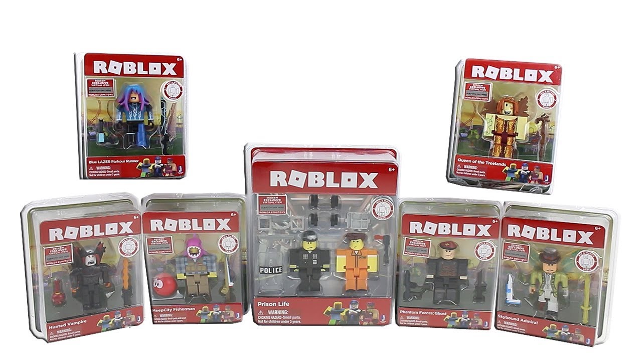 Roblox Series 2 Toys Prision Life, Phantom Forces, Meep City, Parkour ...