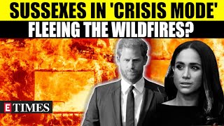 Harry \u0026 Meghan In Dilemma; A Life-or-Death Decision Amid LA Wildfires; Urgent Call To Action | WATCH