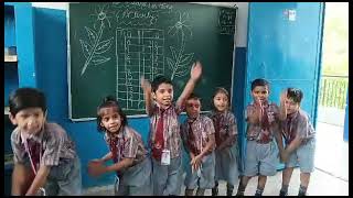 Backward counting activities by Ashirwad Public High School