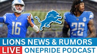 Detroit Lions Now: Live News & Rumors + Q&A w/ Mike Kimber (March 7)