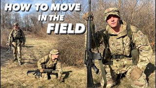 Military Fieldcraft Skills: Individual Movement, techniques and SLLS