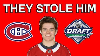 How The Habs STOLE Cole Caufield At The NHL Draft - Montreal Canadiens News & Rumours Today 2022