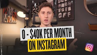 How To Grow An Instagram Coaching Business To $40k/m - 2 KEY Realisations!
