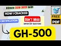How I CRACKED GH-500 Exam in Just 6 Hours | GitHub Advanced Security | Important Topics & Tips | PDF