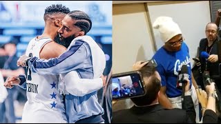 Russell Westbrook Dedicates Historic 20-20-20 Game to Nipsey Hussle! Lakers vs Thunder!