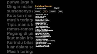 Lirik Lagu Kutukan Mantan-Lusiana malala 🎶 #lyrics #liriklagu #viraltiktok #song #remix