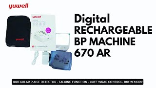 YUWELL BP MACHINE YE-670 AR | UNBOXING AND REVIEW