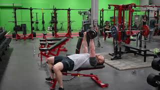 Exercise Demo: Dumbbell Bench Press