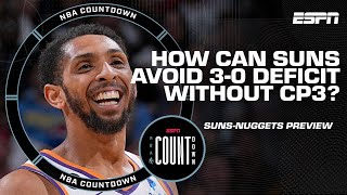 Cam Payne needs to STEP UP in Chris Paul's absence! - Michael Wilbon | NBA Countdown
