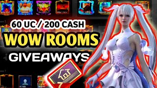 Wow Rooms Live | Uc And Cash Giveaways | Pubg Mobile Live Rooms | Mr Bean Playz