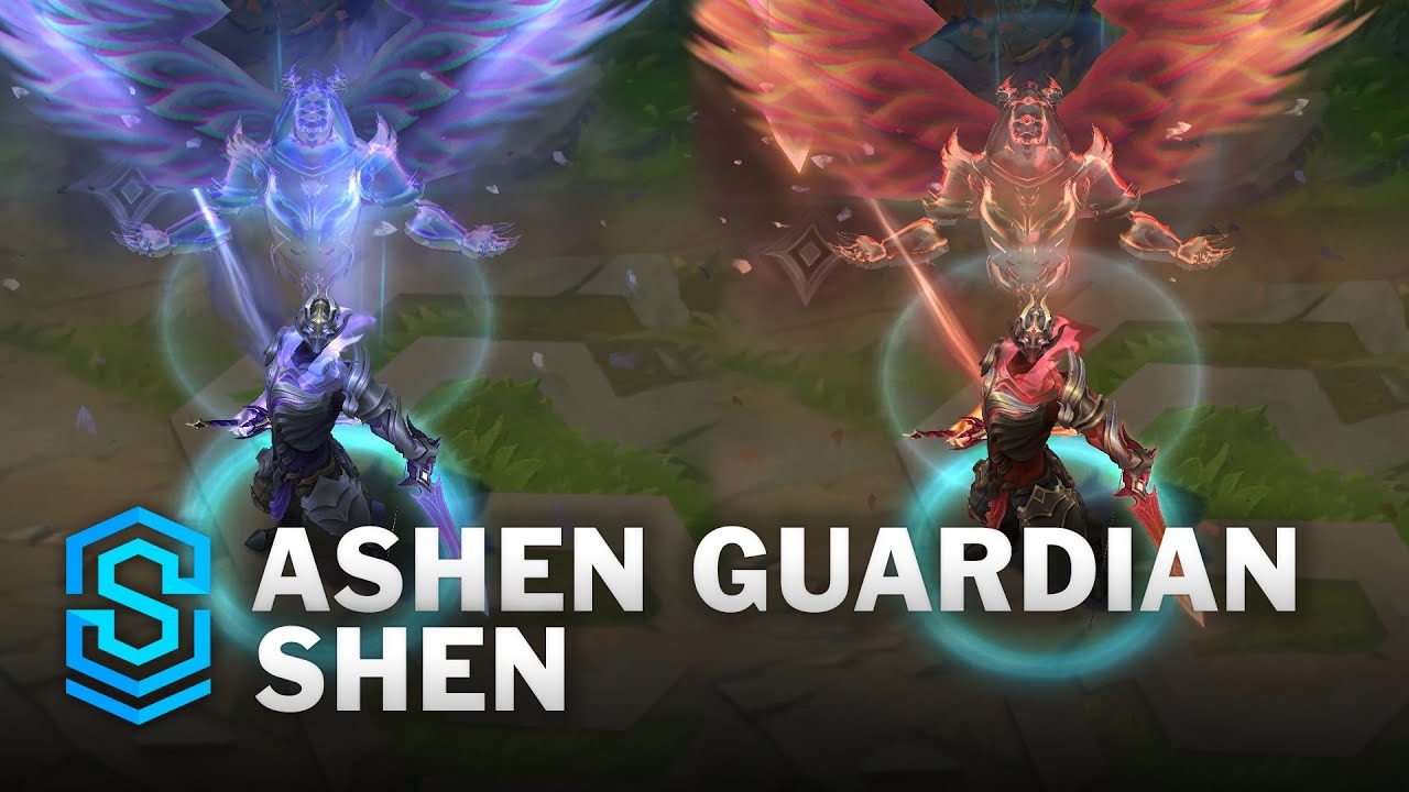 Ashen Guardian Shen Skin Spotlight - Pre-Release - PBE Preview - League ...