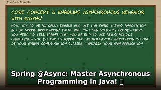 Java Spring Boot @Async: Master Asynchronous Programming Tutorial! 🚀